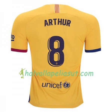 Jalkapallo Pelipaidat FC Barcelona Arthur 8 Vieraspaita 2019-2020 Lyhythihainen